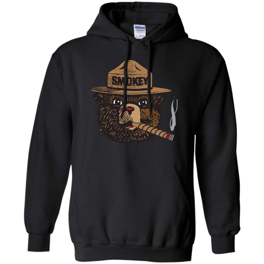 Smokey The Bear Cigar Hoodie