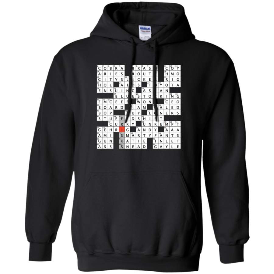 Stuffed Hoodie Crossword