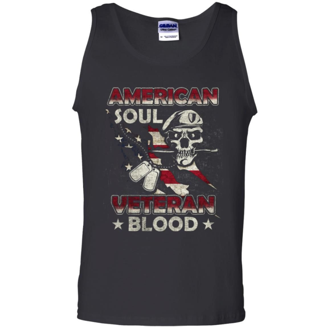 American Soul Veteran Blood Shirt