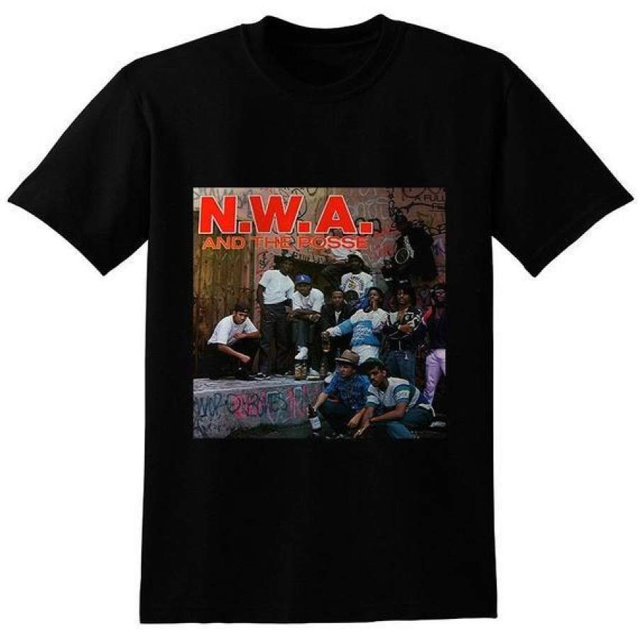 Nwa and The Posse Hip Hop Group Gildan Men’s T-Shirt