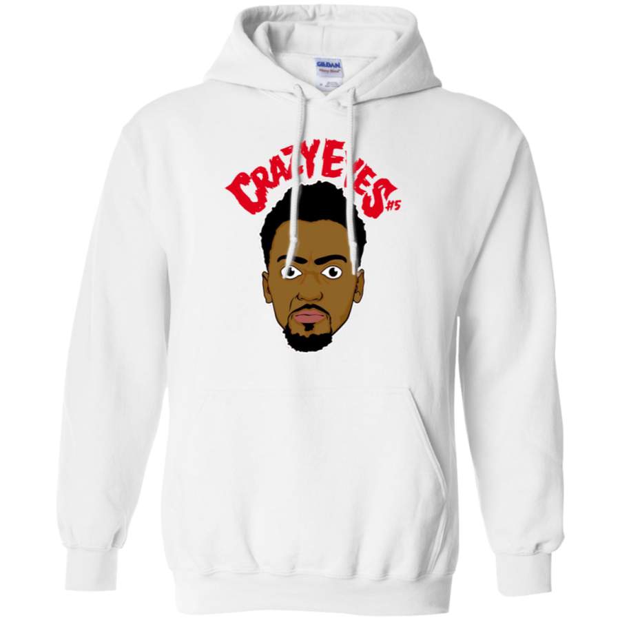 Bobby Portis Crazy Eyes Hoodie Red Style