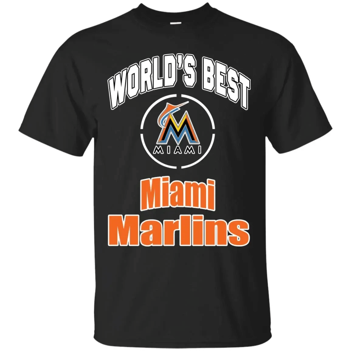 Amazing Worlds Best Dad Miami Marlins T Shirts