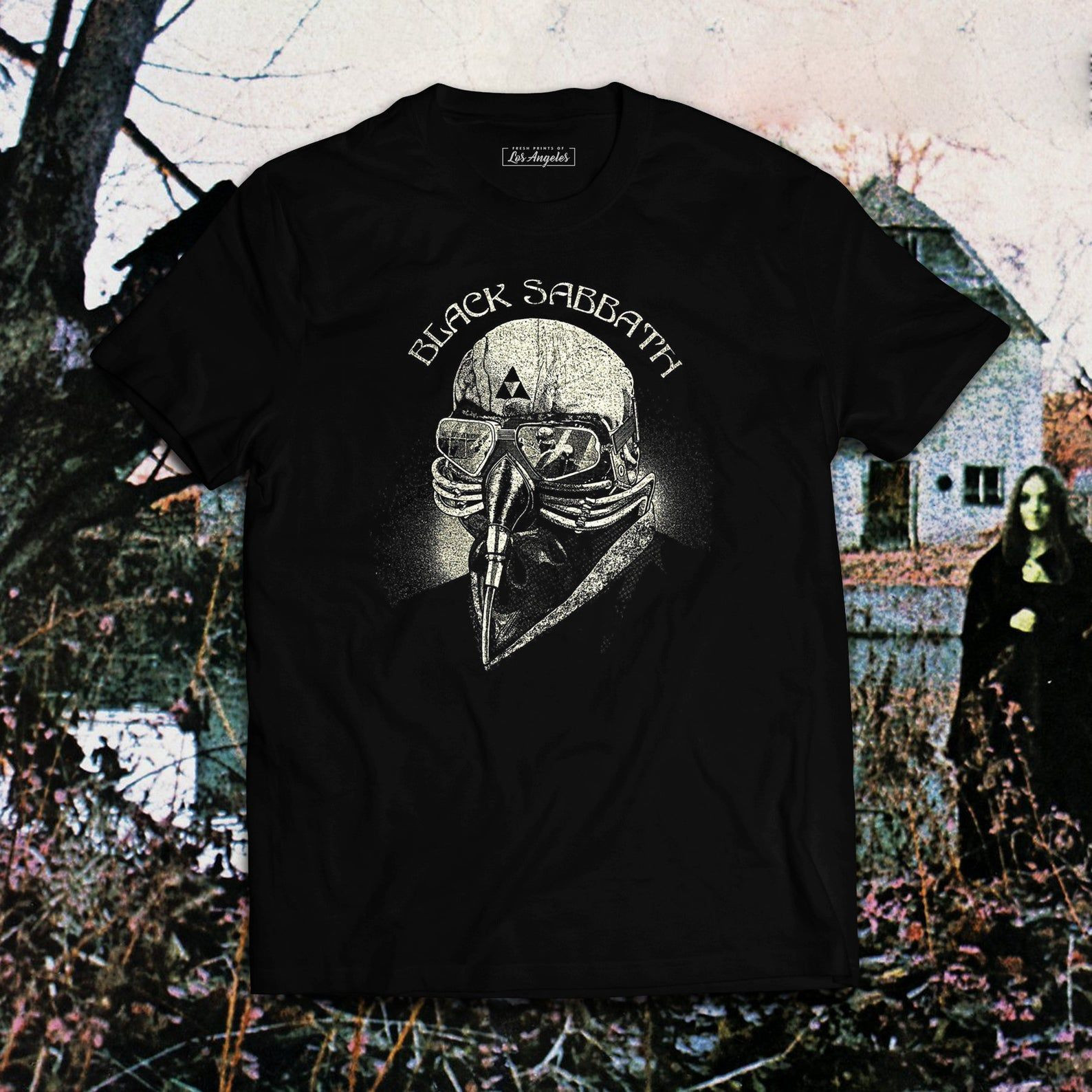 Black Sabbath Mask Album Cover T-Shirt