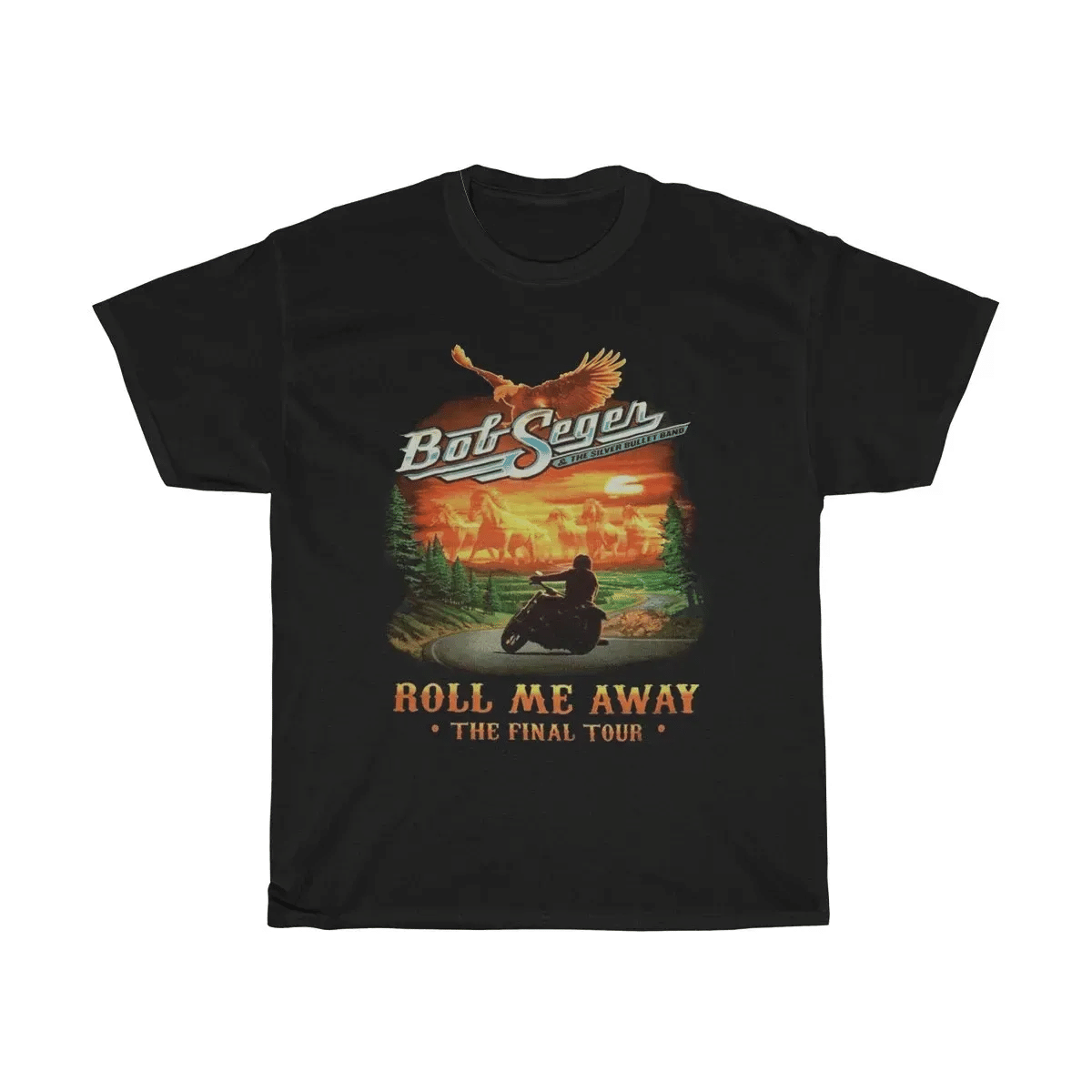 Hot!! Treanding Bob Seger  Final Tour Shirt