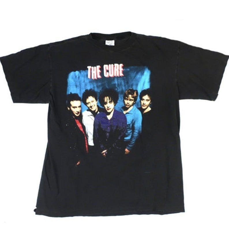 Vintage The Cure Swing Tour 1996 Robert Smith English Rock Band Shirt