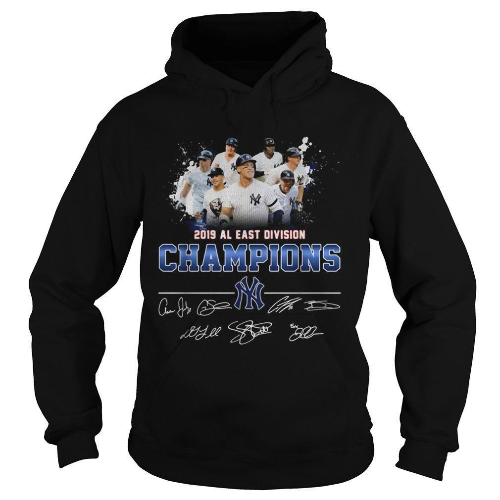 Al East Division Champions New York Yankees Signature Shirt