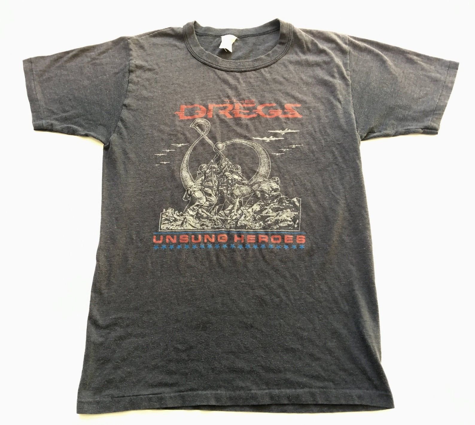 1980S Dixie Dregs The Dregs Unsung Heroes Distressed Vintage T Shirt //