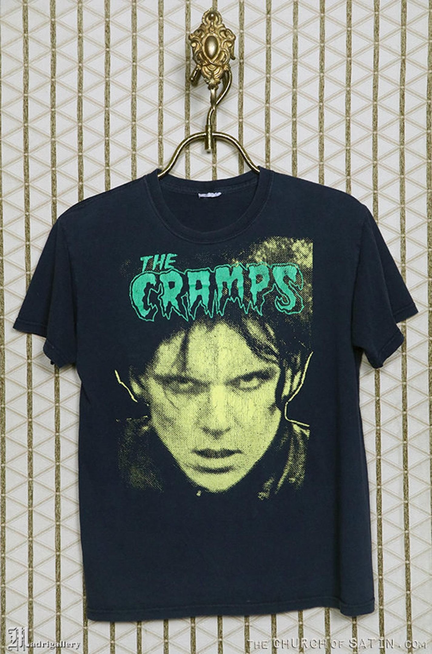 The Cramps Shirt Vintage Rare T Faded Black T Lux Interior Poison Ivy Horror Punk Goth Miss Christian Death Alien Sex Fiend