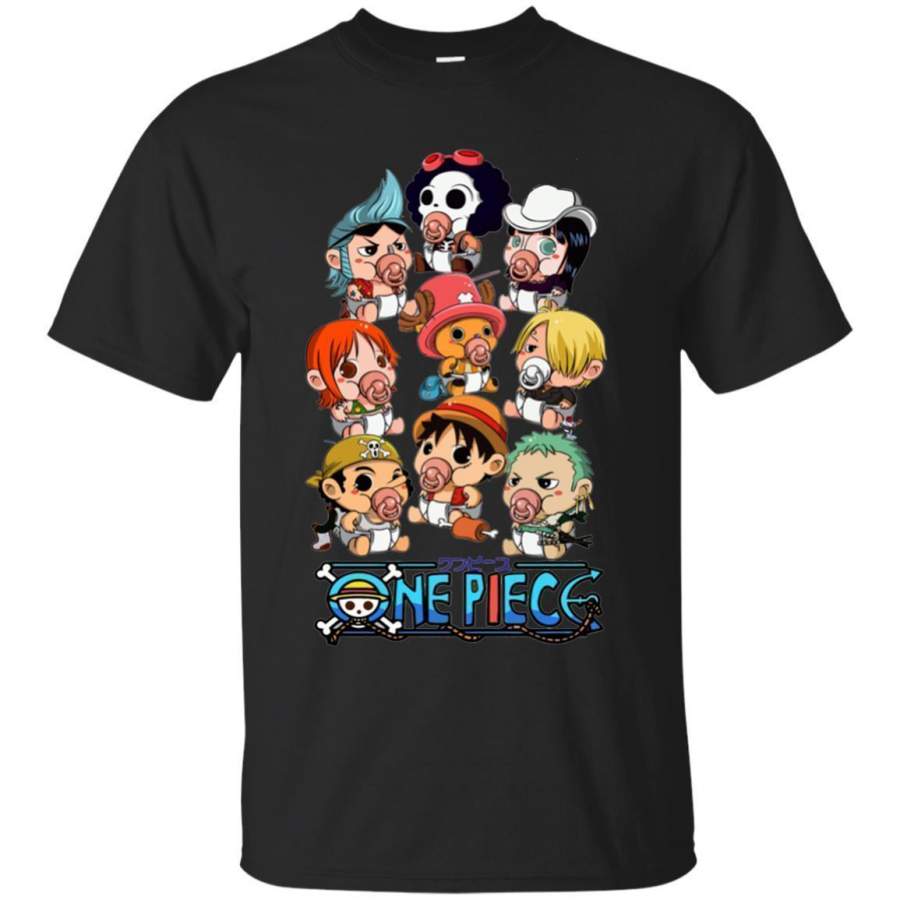 Funny Straw Hat Pirates Chibi One Piece Shirt