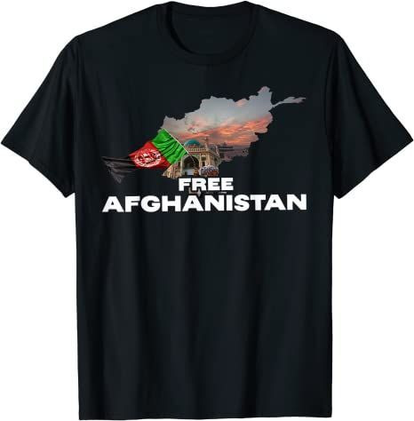 Free Afghanistan Flag Afghan T-Shirt