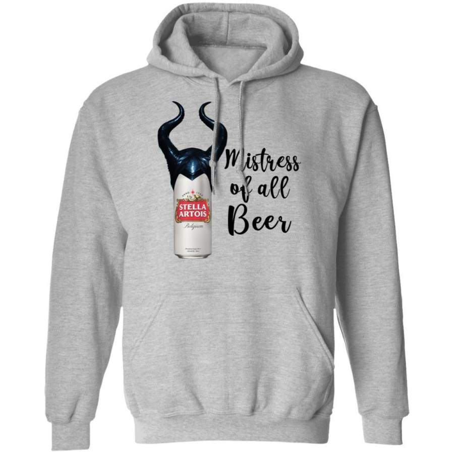 Stella Artois Maleficent Hoodie Mistress Of All Beer Funny Shirt MT12