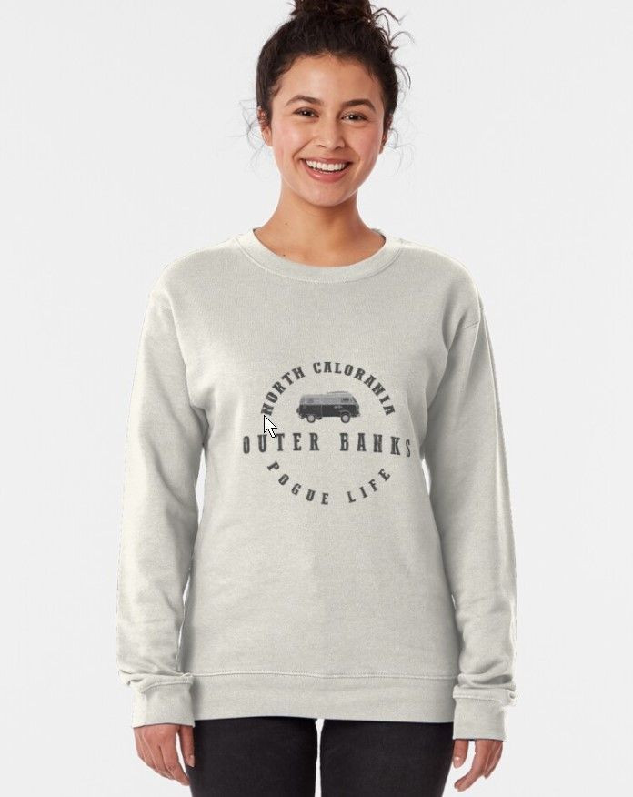 Outer Banks Pogue Life North Carolina Vintage Pullover Sweatshirt