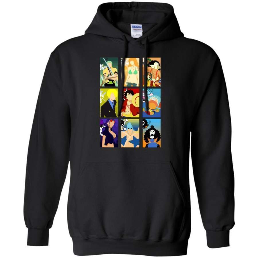 Straw Hat Pirates Member One Piece Hoodie