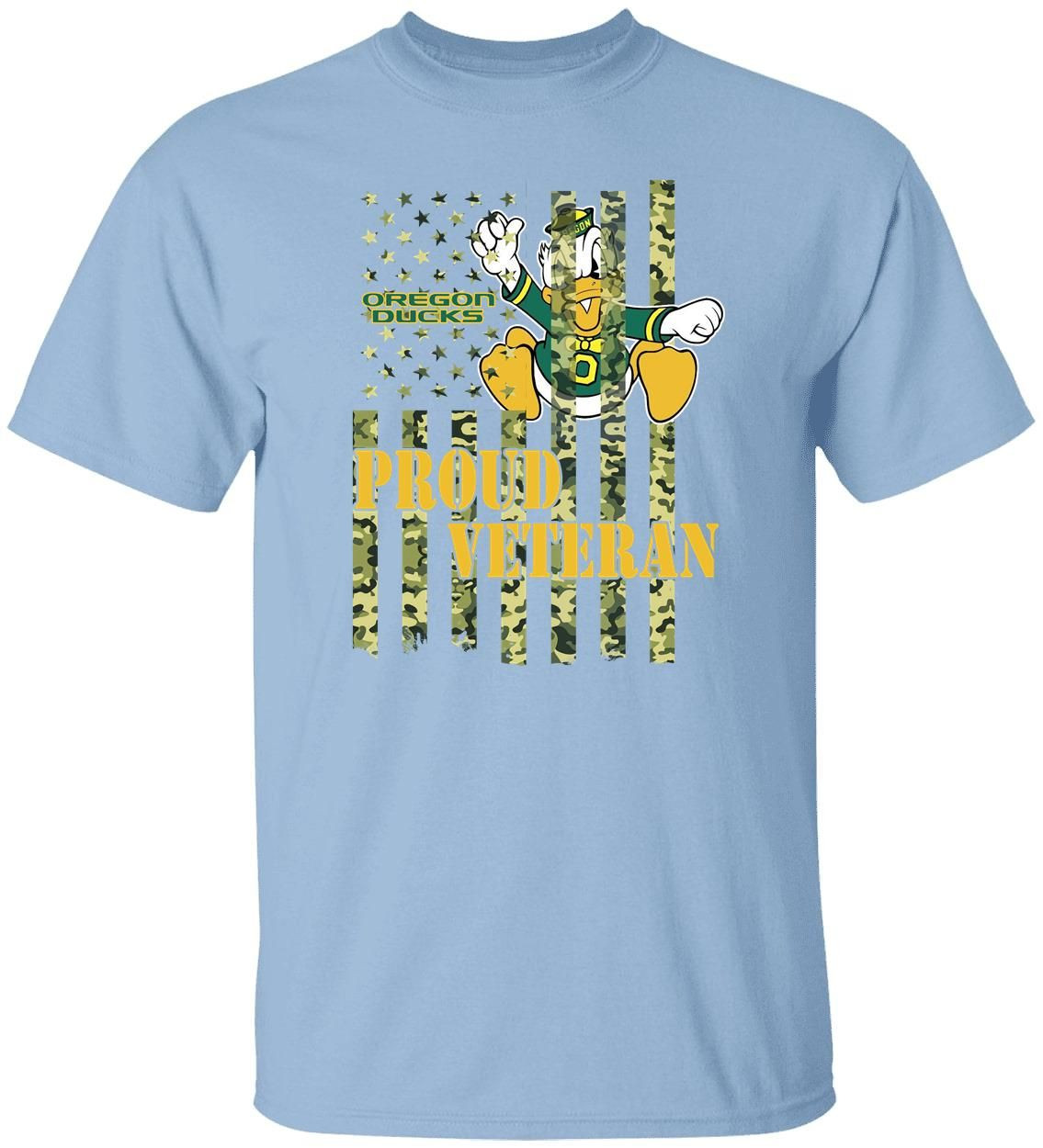 Usa Proud Veteran Oregon Ducks Football-Youth Shirt