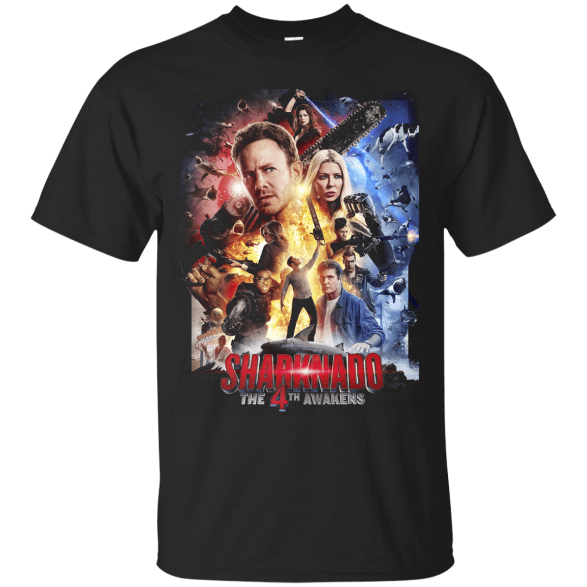 Sharknado Horror Fiction Film Shirt